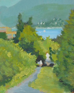 Sasamat Path-en plein air