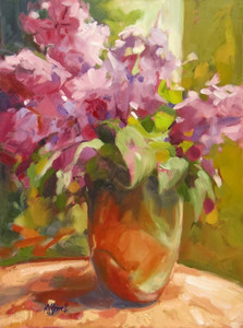 Lilacs in Morning Light