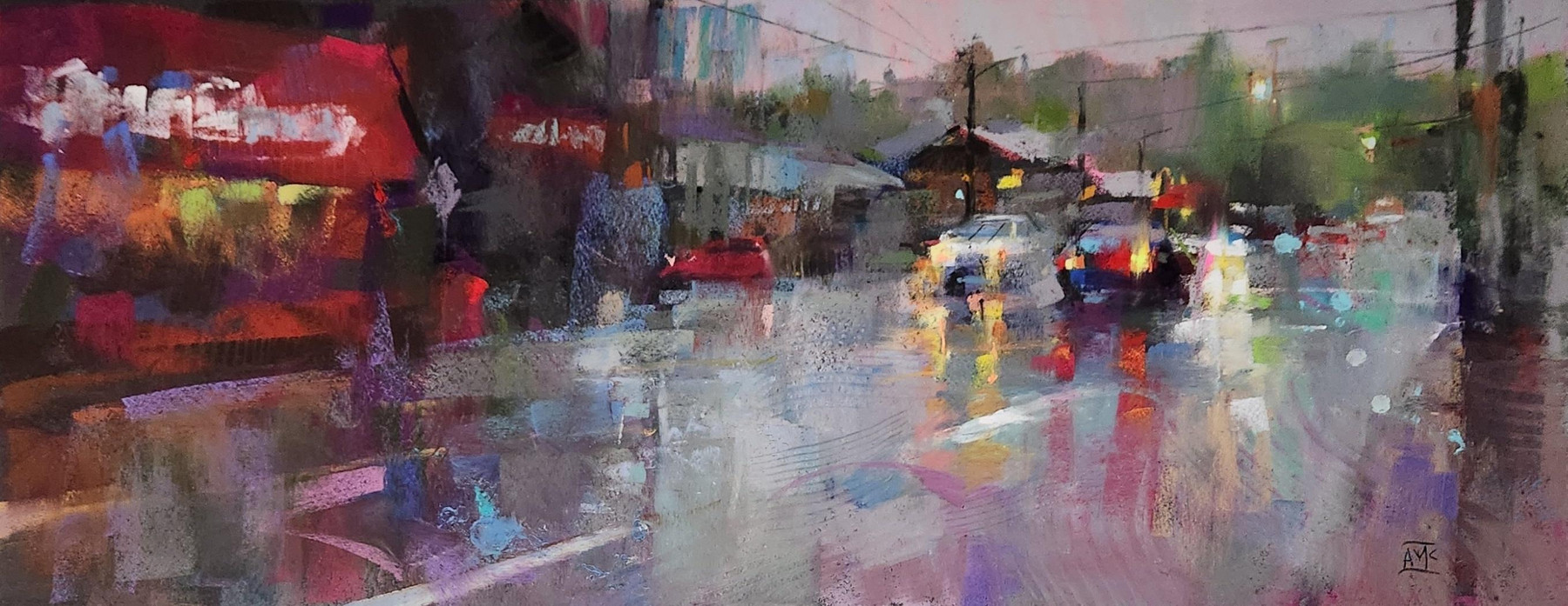 "Raining on 41st ave" by Andrew McDermott, SFCA