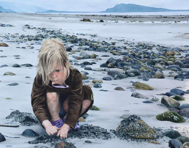 Concentration - Harriet on Yambury Beach