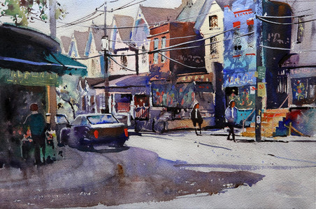 Sunny Morning, Kensington Market