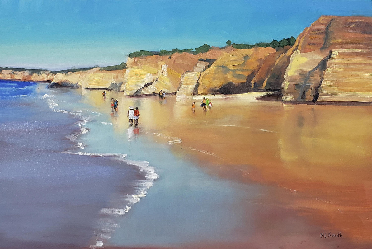 Strolling On the Beach