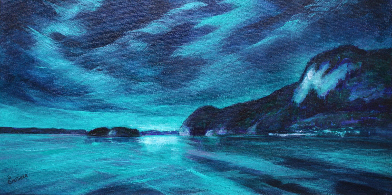 Northern Lights on Ice