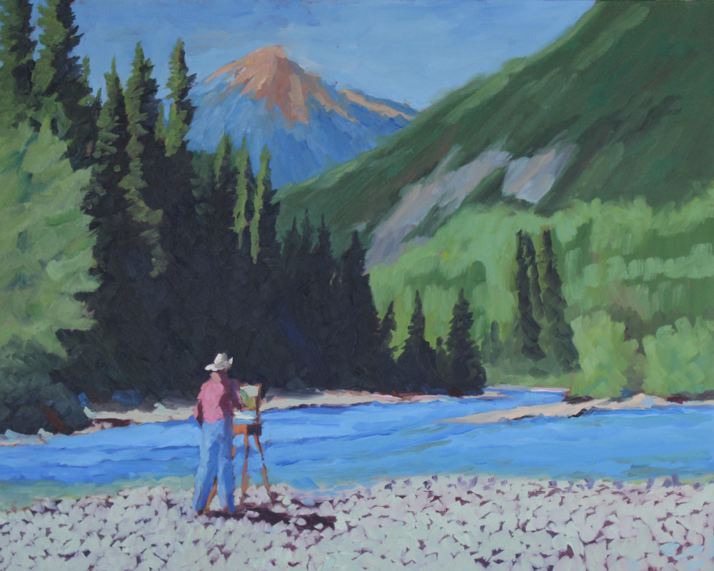 Plein Air in the Rockies