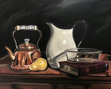 Still Life With Copper Kettle