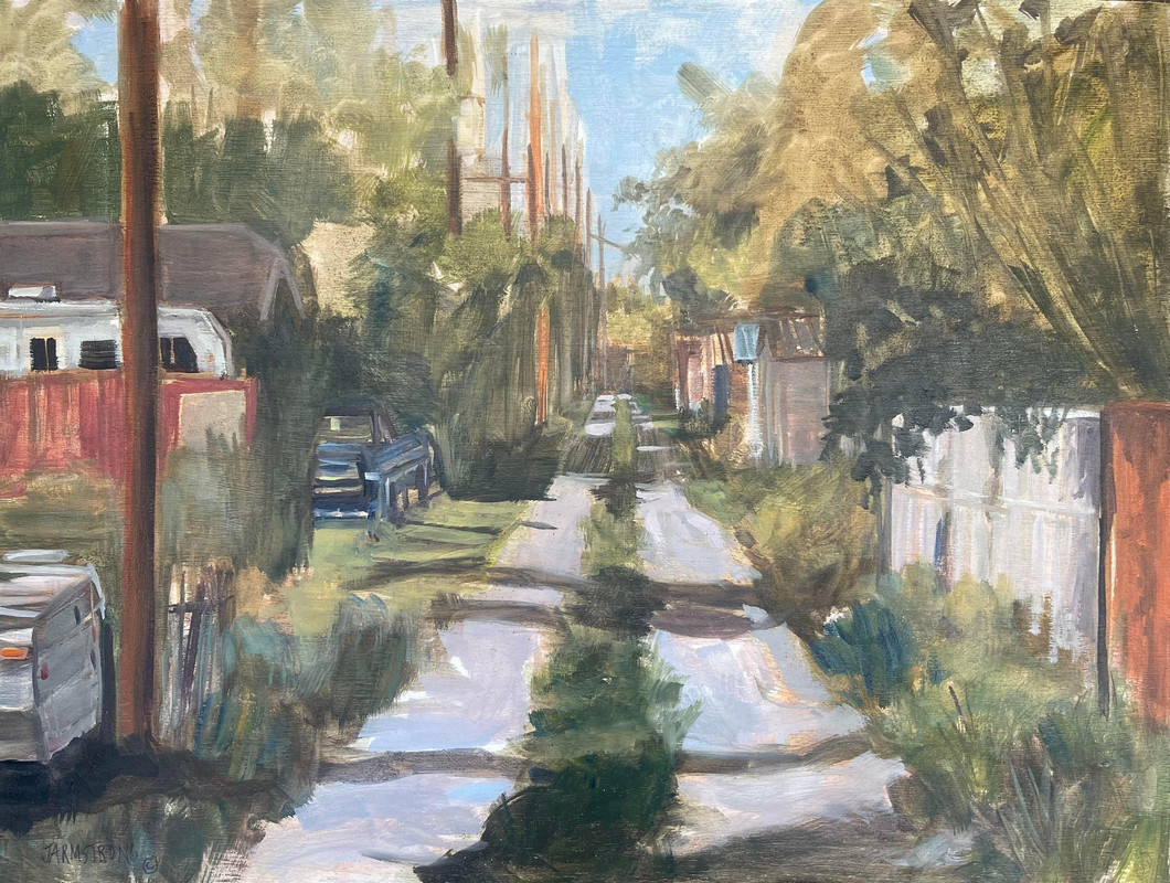 Nanton Alley, Alberta
