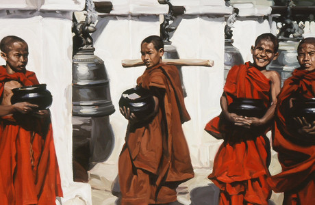 Samanera, Novice Burmese Monks