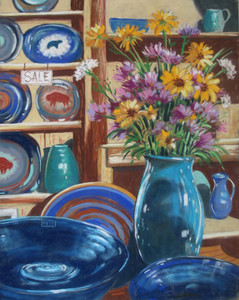 Blue Pottery