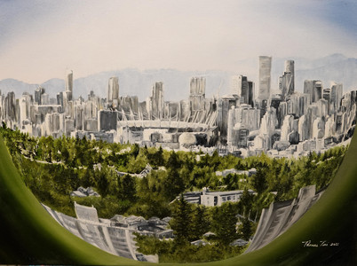 Vancouver in a Globe
