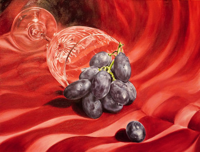 Crystal and Grapes