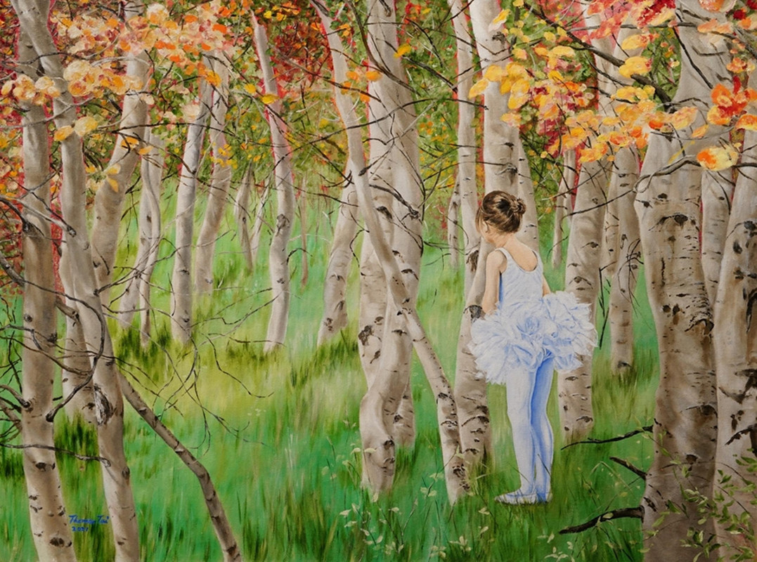 Among the Birches