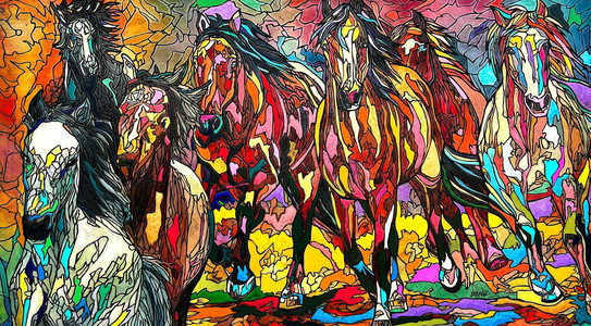 Summer Horses