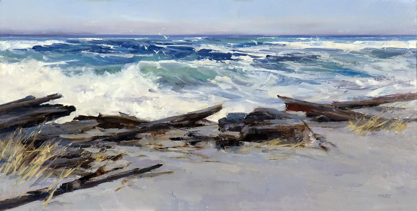 Waves on the Lagoon