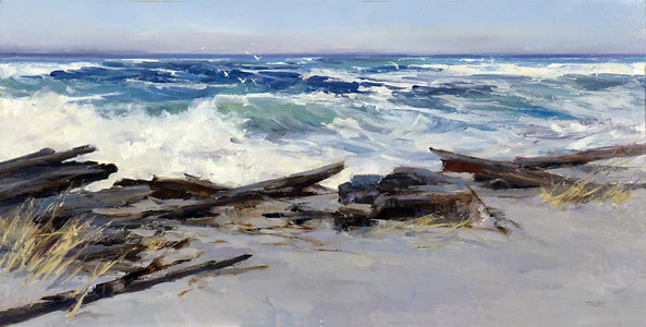 Waves on the Lagoon
