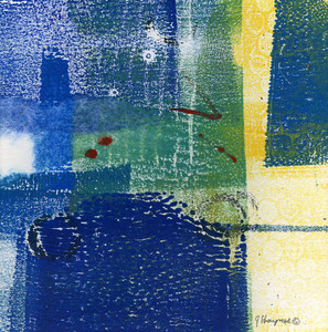 Blue-Yellow Abstract