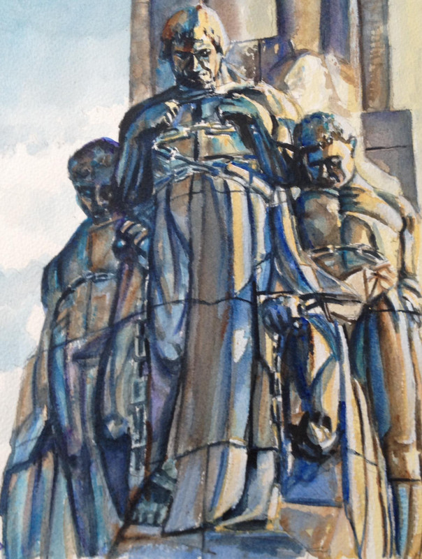 Lativian Freedom Monument