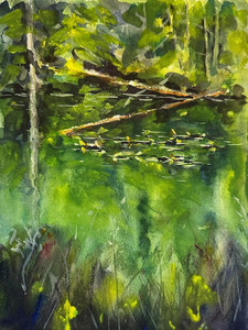 Lily Pad Morning Plein Air