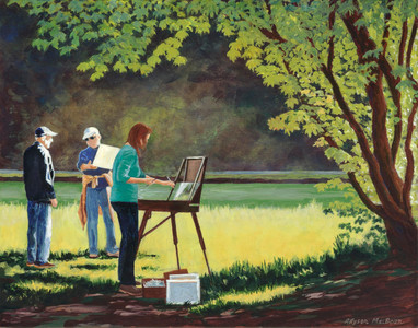 Plein Air Painting-Central Park