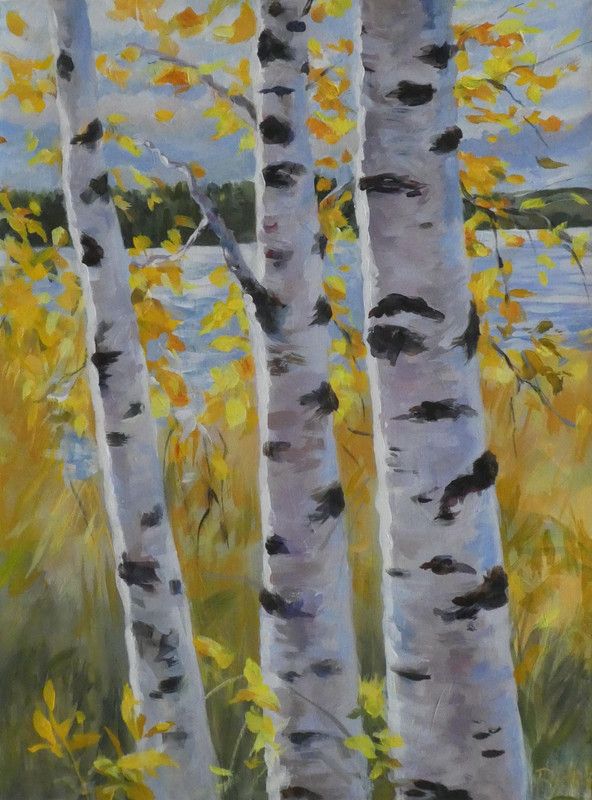 Fall View by the Water