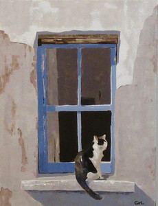 Cat on a Windowsill