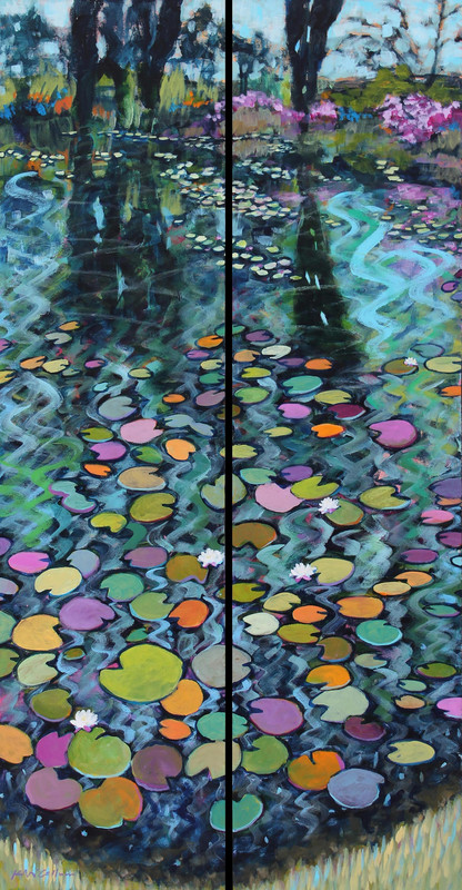 Water Garden Reflections, Giverny