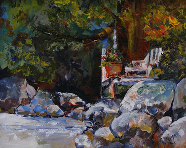 Belcarra Cottage Porch-Plein Air