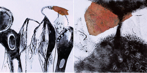 ADRIFT - Notebooks (diptych)