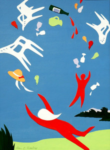 Too Windy for a picnic with Matisse