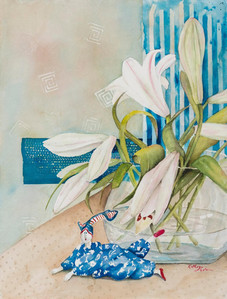 Lilies and Poupee