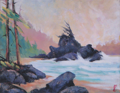 MacKenzie Beach whitecaps