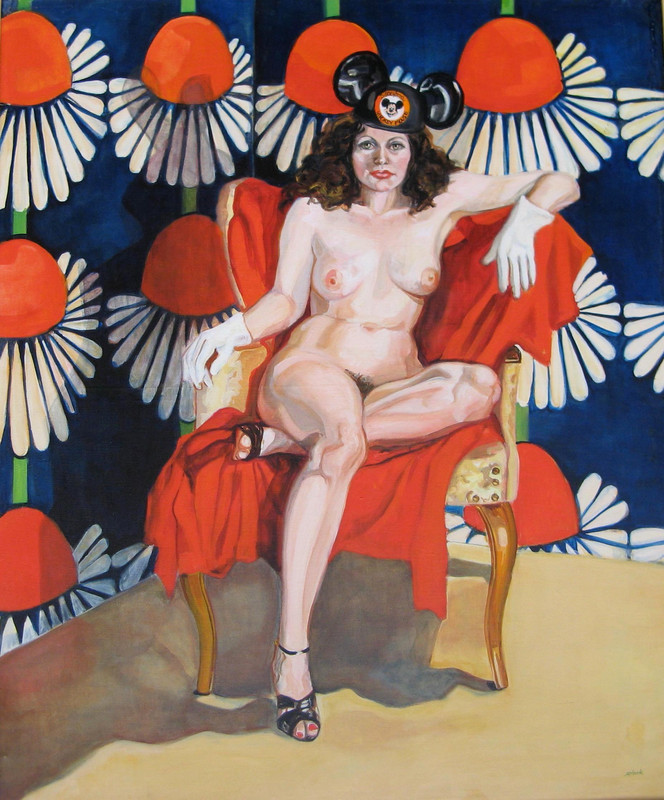 Nude with Mouse Ears