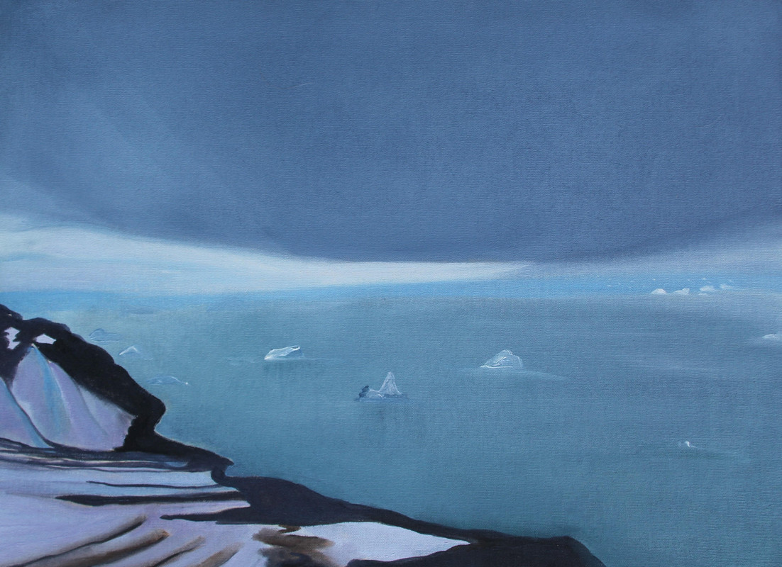 Sketch Last Night Scoresby Sound
