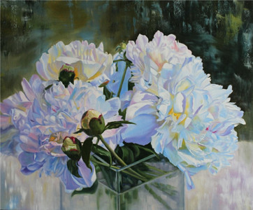 White Peonies IX