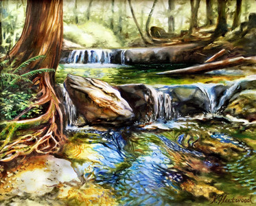 SPLASH, TRICKLE, FLOW