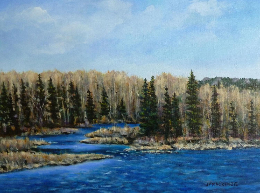 Rejoining the Bow River