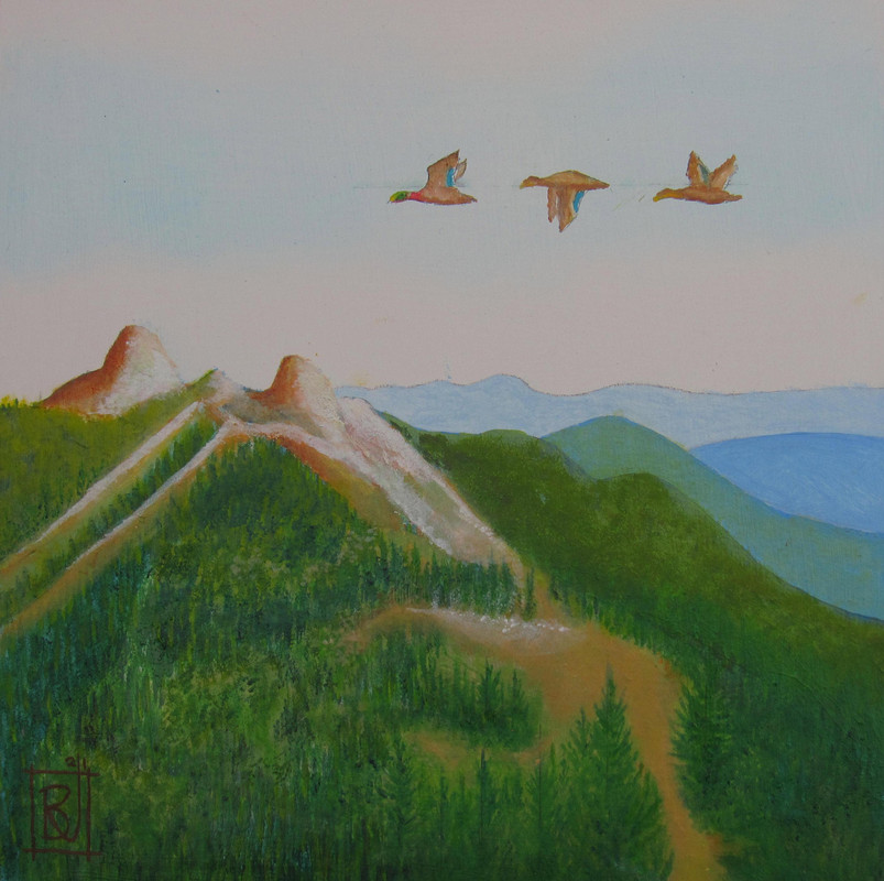 Twin peaks