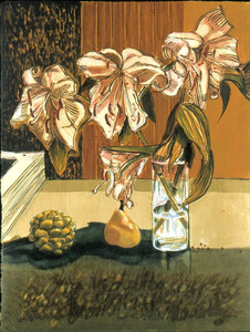 Four Lilies in a Vase