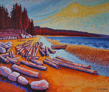 Sunkissed Shoreline Robert's Creek