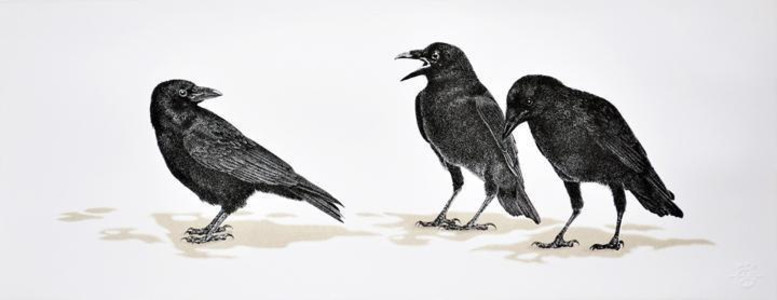 Birds in Black I