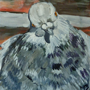 Portrait of a Pigeon 2