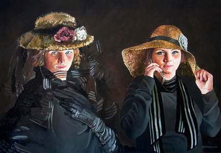 Jessica Hayward and Grace Orpen (after William Orpen)