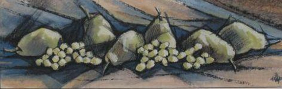Pears and Grapes #1