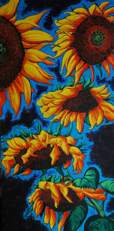 Five Sunflowers  #2