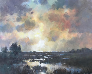 Evening Light on the Marsh
