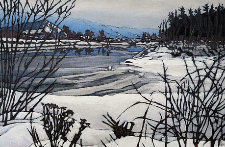 Winter's River I