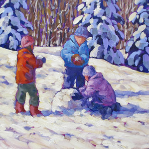 Snow Man - SOLD