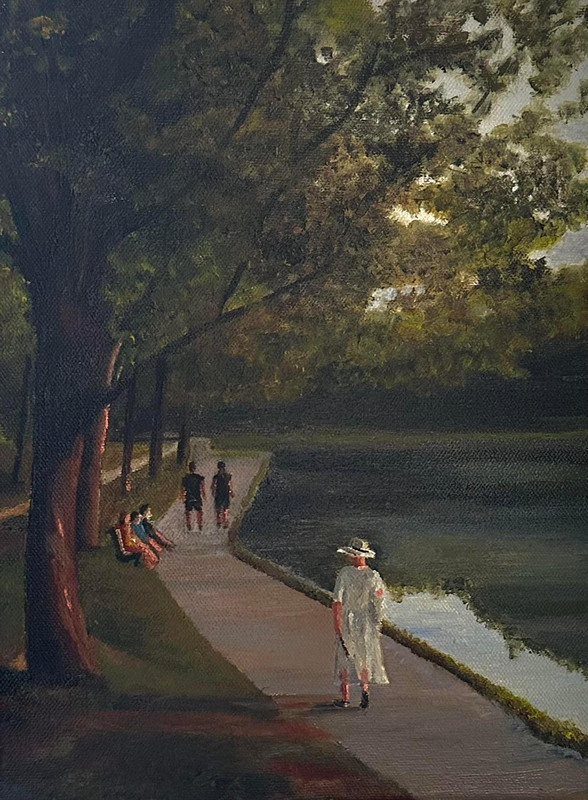 A summer walk in Parc Lafontaine