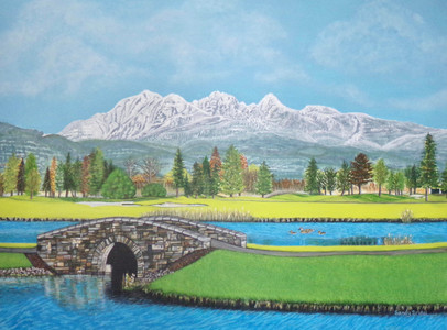 First Snowfall ~ Golden Ears Mountains, ~ Maple Ridge, B. C.