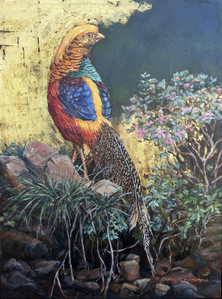 Golden Pheasant & Gold