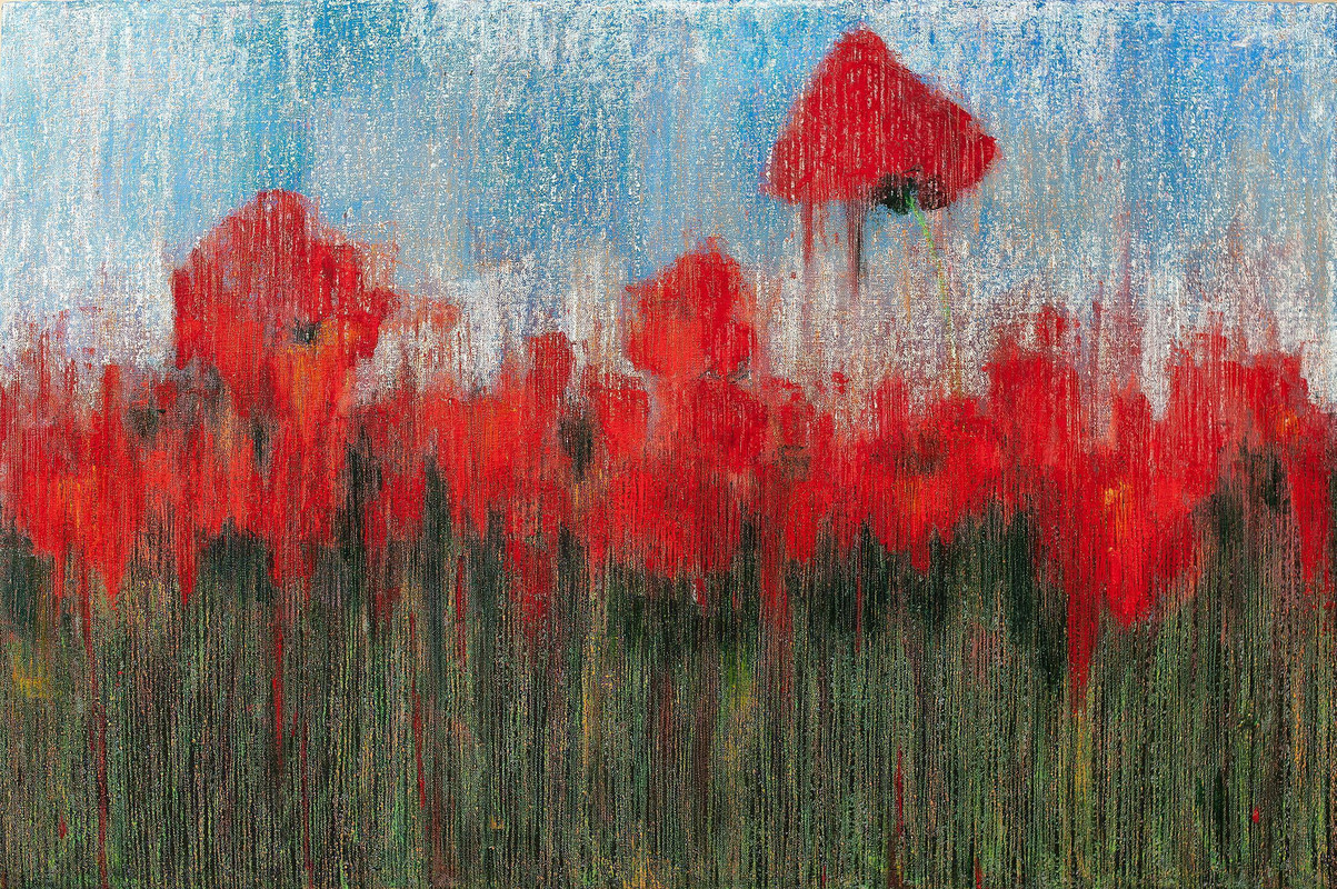 Weeping poppies